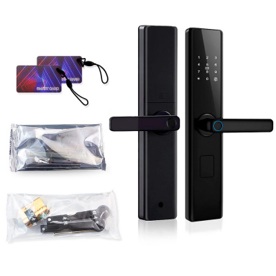 Дверной замок WIFI Ps-Link PS-Z13-TY с отпечатком пальца / сенсорный / Чёрный