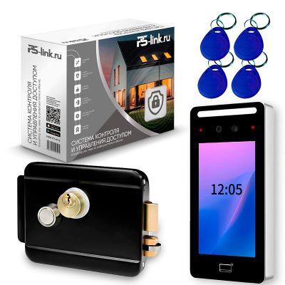 Система СКУД Ps-Link KIT-DT03EMT-B / распознавание лиц / RFID
