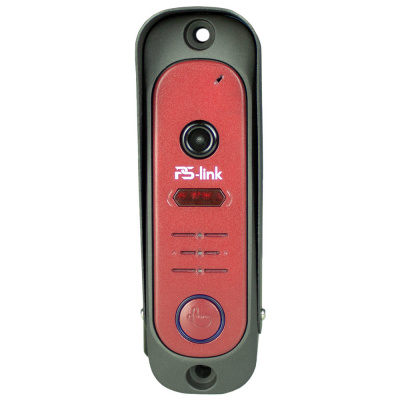 Вызывная панель для видеодомофона Ps-Link PS-206CR Red