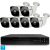 Комплект видеонаблюдения AHD 8Мп Ps-Link KIT-C806HD 6 камер для улицы, ночная съемка, датчик движения