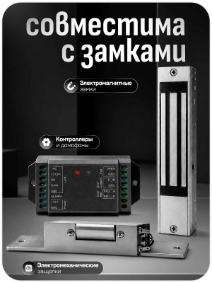 Кнопка выхода Ps-Link PS-OP01 Bronze, металл, НО контакт, без подсветки
