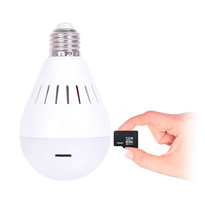 Камера видеонаблюдения WIFI 3Мп Ps-Link XMQ30 с цоколем E27, с датчиком движения, ночное видение