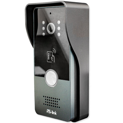 Комплект видеодомофона Ps-Link KIT-736DP-306IC-B IP, Wi-Fi, FHD, RFID, интерком