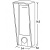 Козырёк для панели доступа Ps-Link PS-HF3-WF серый PETG Козырёк для панели доступа Ps-Link PS-HF3-WF серый PETG