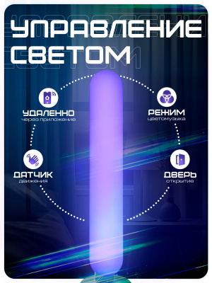 Светильник настольный WIFI Ps-Link FWWPA1 с Алисой, светодиодный LED светильник для комнаты