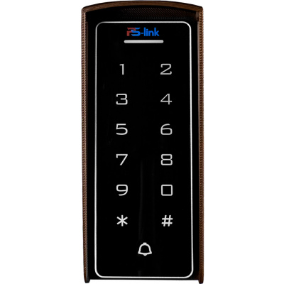 Козырёк для панели доступа Ps-Link PS-T1202EM-WP-W коричневый PETG