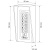 Козырёк для панели доступа Ps-Link PS-S601EM-WP черный PETG