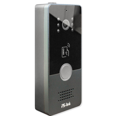 Комплект видеодомофона Ps-Link KIT-736DP-306IC-B IP, Wi-Fi, FHD, RFID, интерком