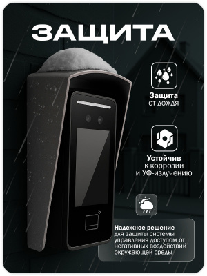 Козырёк для панели доступа Ps-Link PS-DT03EMT уличный серый