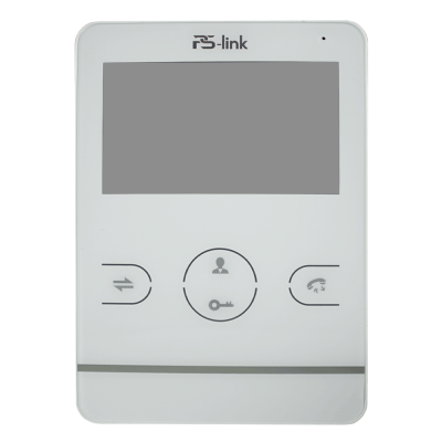 Видеодомофон проводной Ps-Link PS-402DP Белый с экраном 4,3"