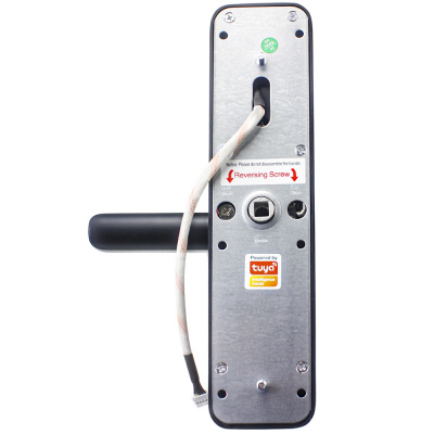 Дверной замок WIFI Ps-Link X2 с ручкой и датчиком отпечатка пальца Чёрный