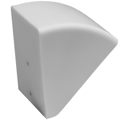 Козырек для звонка (серый) 85×65×75 мм