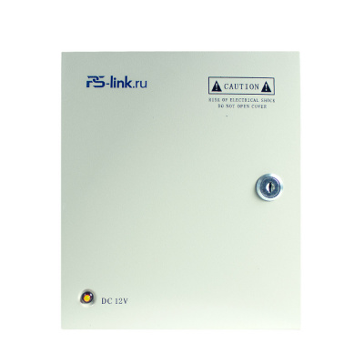 Блок питания 12В/10A Ps-Link PS-M1210-9CH на  9 каналов,  12 Вольт 10 Ампер
