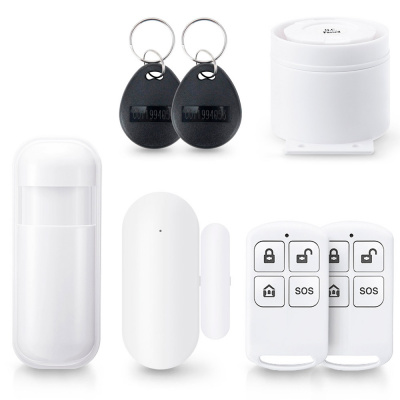 Охранная сигнализация WIFI/GSM LTE Ps-Link PS-WG107-4GEU до 100 беспроводных устройств, сенсорный экран 11см, поддержка 4G сети GSM