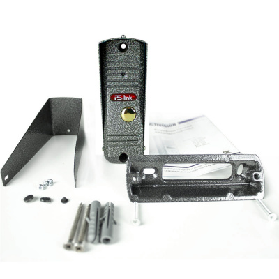 Вызывная панель для видеодомофона Ps-Link PS-201CR Silver