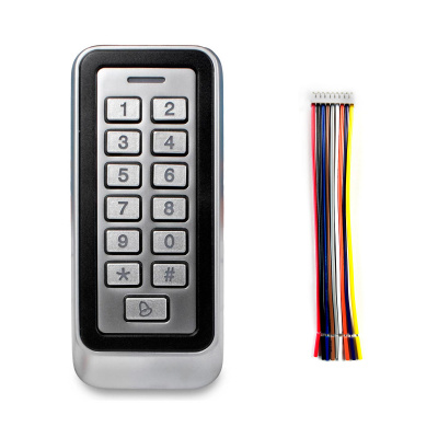 Система СКУД Ps-Link KIT-208C-SSM всепогодная, EM-Marine 125кГц, электромех. замок никелевый корпус