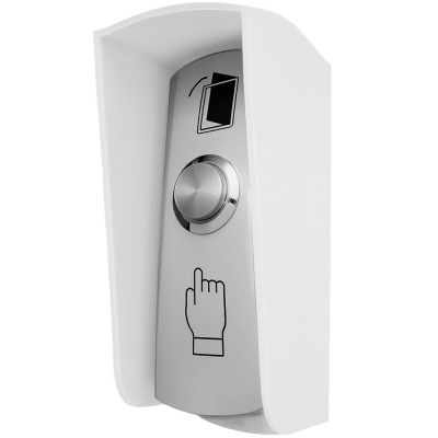 Козырёк для кнопки выхода Ps-Link PS-OP02 белый  уличный