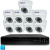 Комплект видеонаблюдения AHD 8Мп Ps-Link KIT-A809HD 9 камер для помещения, ночная съемка, датчик движения