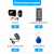 Система СКУД Ps-Link KIT-S601EM-WP-B / эл. механический замок / кодовая панель / RFID