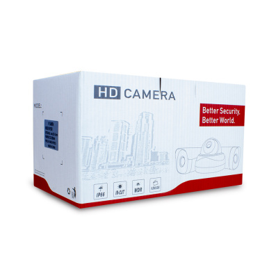 Цилиндрическая камера видеонаблюдения IP Ps-Link IP102PR матрица 2Мп с POE питанием и вариофокальным объективом
