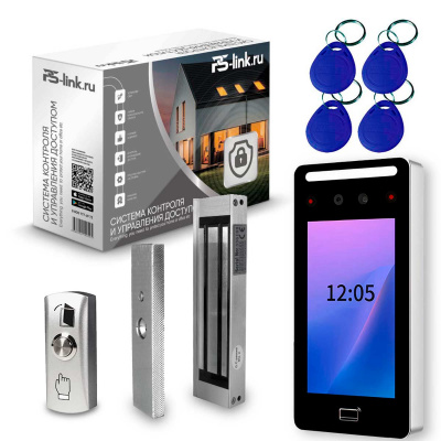 Система СКУД Ps-Link KIT-DT03EMT-180 / распознавание лиц / RFID