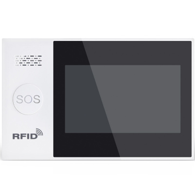 Охранная сигнализация WIFI/GSM LTE Ps-Link PS-WG107-4GEU до 100 беспроводных устройств, сенсорный экран 11см, поддержка 4G сети GSM