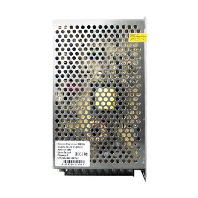 Блок питания 12В/20A Ps-Link PS-M1220 на 3 канала, пассивное охлаждение,  12 Вольт 20 Ампер