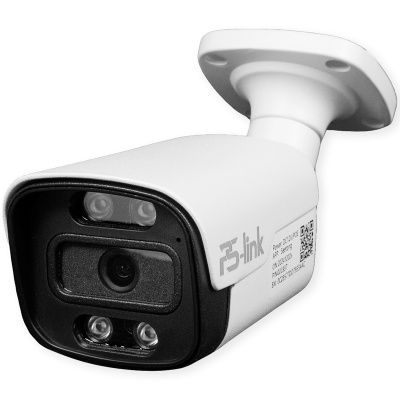 Камера видеонаблюдения IP 8Мп Ps-Link PS-IP508P металлический корпус для улицы, с микрофоном, ИК-подсветка, питание PoE