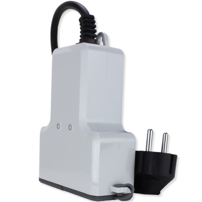 Адаптер питания сетевой Ps-Link PS-1606 умный WIFI на 2 розетки, сенсорная кнопка, работа по расписанию