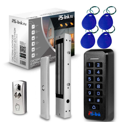 Система СКУД Ps-Link KIT-K33EM-350 / кодовая панель / RFID / замок 350