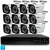 Комплект видеонаблюдения AHD 5Мп Ps-Link KIT-C512HD 12 камер для улицы, ночная съемка, датчик движения Комплект видеонаблюдения AHD 5Мп Ps-Link KIT-C512HD 12 камер для улицы, ночная съемка, датчик движения