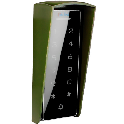 Козырёк для панели доступа Ps-Link PS-T1202EM-WP-W PETG зеленый