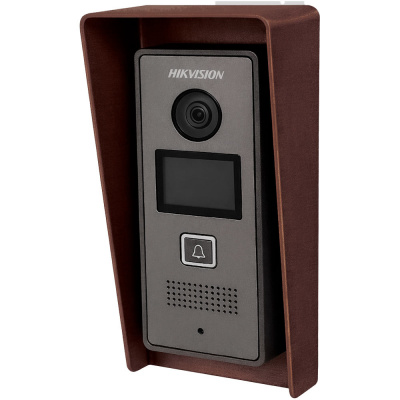 Козырек для вызывной панели Hikvision (медный)