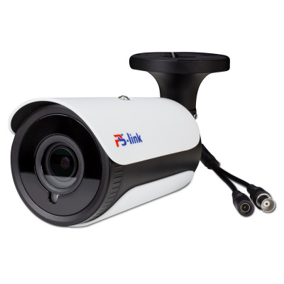 Цилиндрическая камера видеонаблюдения AHD 2Мп 1080P Ps-Link AHD102R с вариофокальным объективом