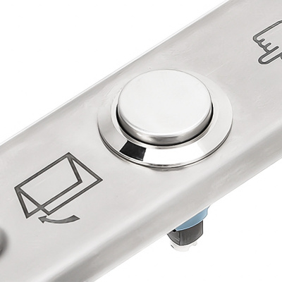 Кнопка выхода Ps-Link PS-OP03  металл, бескорпусная, накладная, частично врезная