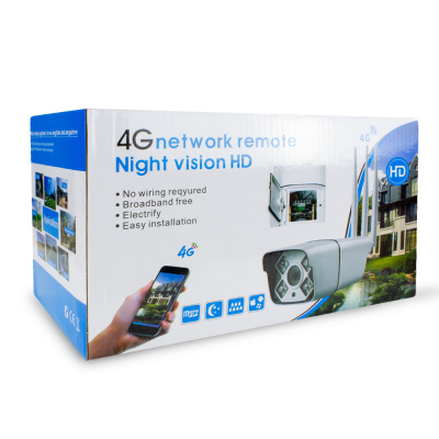 Камера видеонаблюдения 4G 5Мп 1920P Ps-Link GBUF50 с микрофоном, динамиком, LED подсветкой