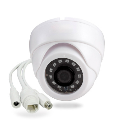 Комплект видеонаблюдения IP 2Мп Ps-Link KIT-B202IPM-POE 1 камера для помещения с микрофоном 1 для улицы