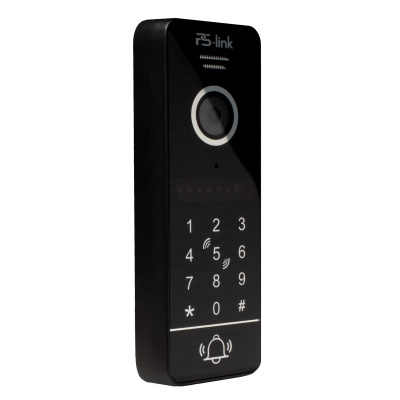 Вызывная панель для видеодомофона Ps-Link PS-207RCP Black с контроллером и считывателем Mifare