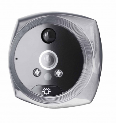 Видеоглазок для входной двери Ps-Link PDV9 Silver