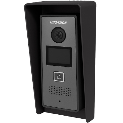 Козырек для вызывной панели Hikvision (черный)