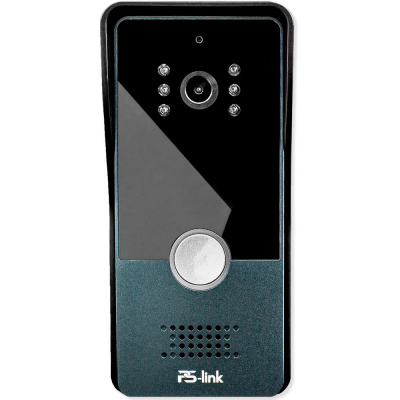 Вызывная панель для видеодомофона Ps-Link PS-306CR-B цифровая IP с камерой, детектором движения, реле, металлическая