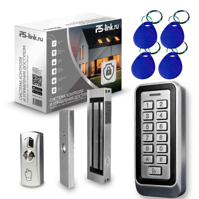 Система СКУД Ps-Link KIT-208C-180 всепогодный, EM-Marine + пин-код, замок 180 кг