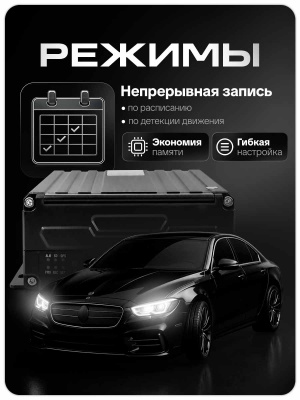 Автомобильный видеорегистратор 4 канала HDD Ps-Link PS-C104-H1