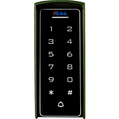Козырёк для панели доступа Ps-Link PS-T1202EM-WP-W PETG зеленый