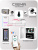 Комплект СКУД Ps-Link KIT-S601EM-WP-W-SL  /эл. механический замок / кодовая панель / RFID