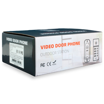 Вызывная панель для видеодомофона Ps-Link PS-207RCP Black с контроллером и считывателем Mifare